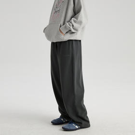 WassupHouse  直筒可收脚卫裤