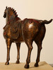 超值复古做旧铜带鞍骏马驹玄关条案台书房搭配创意摆件装饰品客厅 商品缩略图2