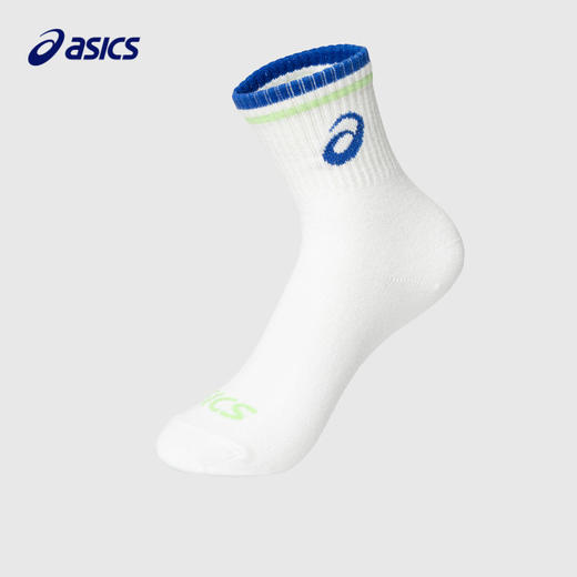 ASICS/亚瑟士童装2024春季男女童精梳棉抗菌运动袜子 商品图0
