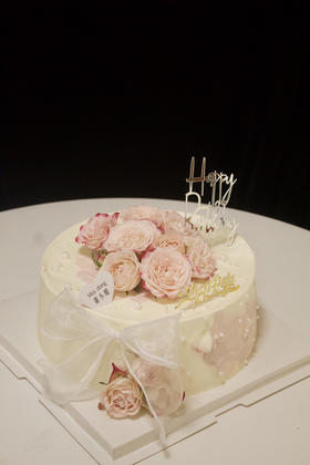 折射玫瑰蛋糕