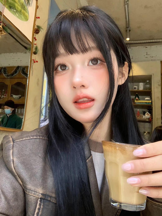 【中直径】WINNI-粉雾甜酒-14.2mm【半年抛 0-1000度 含525/575】 商品图6