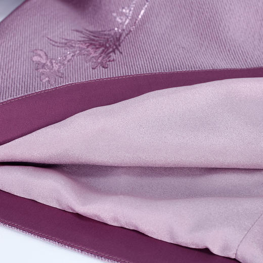 NA827斯尔丽春季新款旗袍领定位提花小A裙含桑蚕丝收腰连衣裙 商品图5