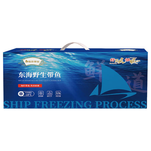暖心驿站 东海钓带鱼 2500g 12-15条/盒【联想员工春节2024】 商品图1