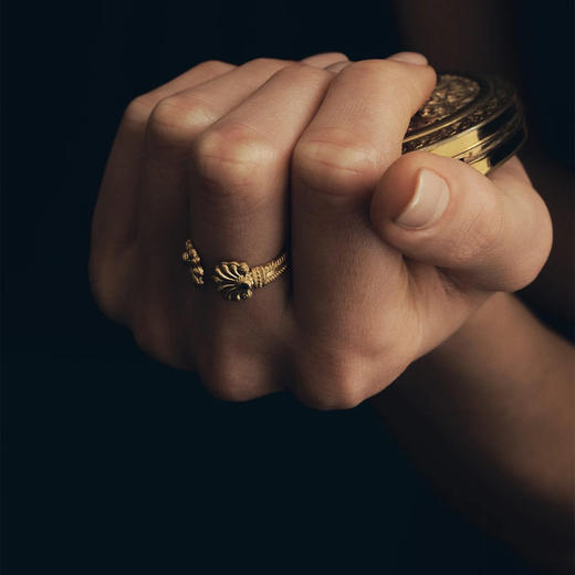 订购8周到｜Temple of the sun-Isabel Ring Black-生命诞生 戒指［澳大利亚设计师］ 商品图2