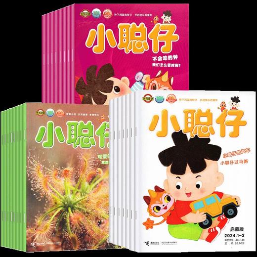 【订全年刊送历史宝盒+故事乐园会员】小聪仔启蒙版（原婴儿版）（0-4岁）宝宝开发智力快速提高语言能力  商品图5