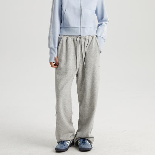 WassupHouse  直筒可收脚卫裤 商品图2