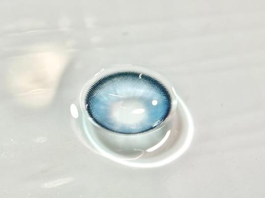 yukicon 发光蓝冰 日抛 两片 14.5mm 参考着色13.9mm 基弧8.6 含水42% 新锐国货 商品图4