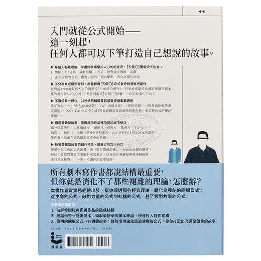 【中商原版】图解 韩国影剧故事结构 韩国影剧征服全世界的编剧法则 港台艺术原版 吴基桓 漫游者文化出版 商品图1