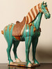博物馆唐马艺术品纯手工仿古唐三彩马陶瓷收藏品复古装饰摆件 商品缩略图2