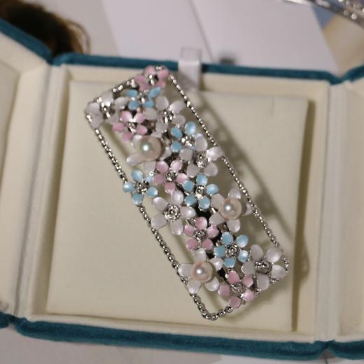 海外成品进口 新中式发夹 可搭配汉服 古风 新中式服饰 akoya海水珠 商品图10