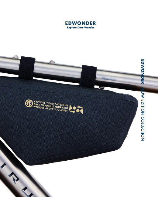 EdW多功能防水车架包 - 黑 Frame Bag 商品图2