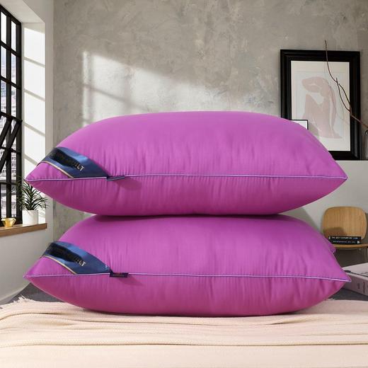 诗梦姿 不塌陷家用护颈枕头芯48*74cm 蓬松柔软 快速回弹 久用不塌 商品图10