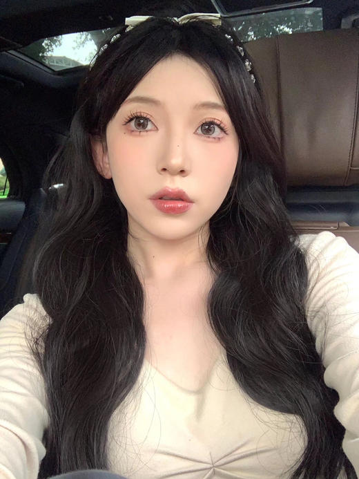 【中直径】WINNI-白桃慕斯-14.2mm【半年抛 0-1000度 含525/575】 商品图12