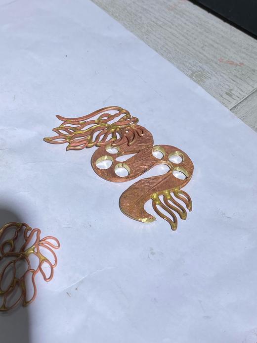 定金｜Gripoix Paris-Auspicious Dragon-祥龙纳福 琉璃 胸针［法国设计师］ 商品图2