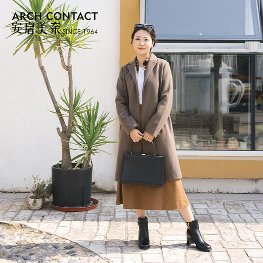 ARCH CONTACT安启美奈秋冬新品舒适羊皮女靴 商品图6