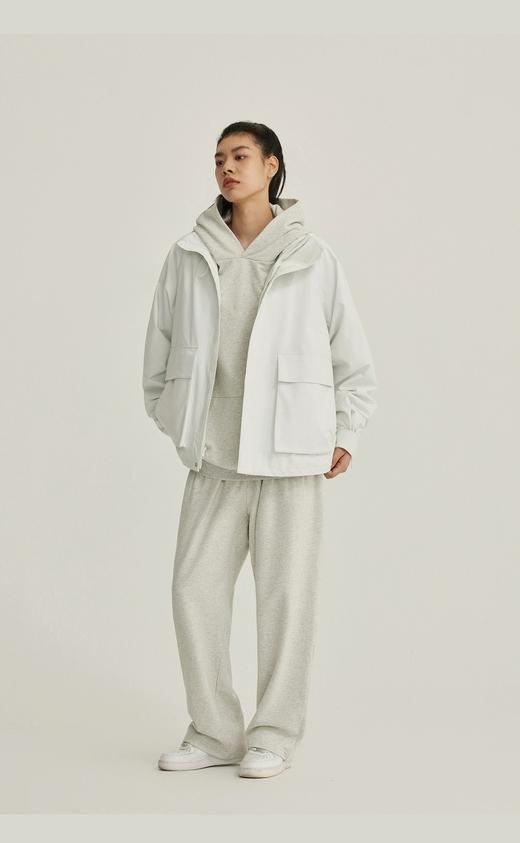 1F【RESIMPLE】RESIMPLE简单点冲锋衣男女宽松立领连帽拉链防风夹克外套 商品图3