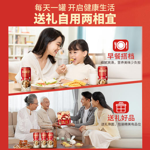健力宝核桃奶复合蛋白饮料CAN240ml*12 商品图4