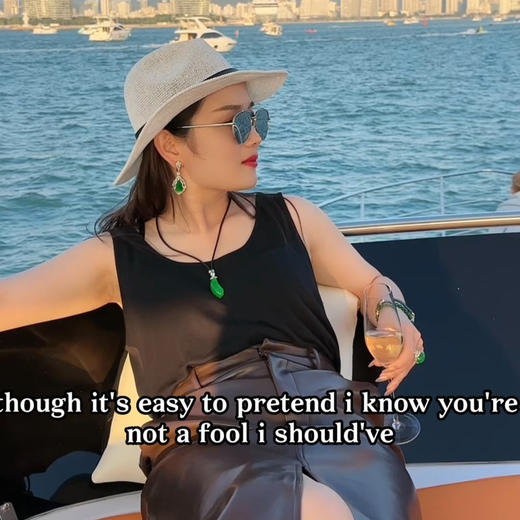 GAONAS 福气满满国风大气绿福瓜项链10274XG 商品图4