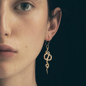 北京仓｜Temple of the sun-Snake-涅槃重生 耳钉［澳大利亚设计师］