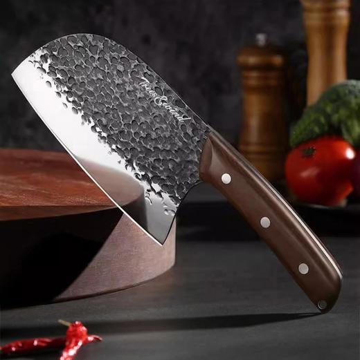 【春节1.20-2.8停发】Trees&wind第三代古法锻打砍切刀 （赠四段磨刀器） 商品图0