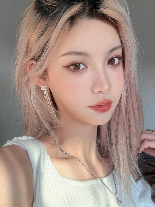 UtooCon旗下 ·卡布甜棕 ·14.2mm白狮参考着色中等直径 · 月抛 商品图4