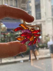 定金｜Gripoix Paris-Auspicious Dragon-祥龙纳福 琉璃 耳环［法国设计师］