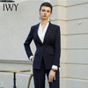 IWY/气质藏青色西装套装女秋冬售楼部前台工作服高端商务职业装CP1944 商品缩略图5