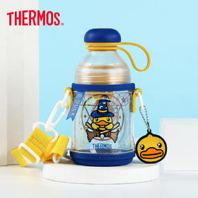 【专柜同款精品】B.Duck 膳魔师Tritan元气随行杯430ml（蓝黄色）