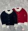 【门店同款】ENJOY冬季法式蕾丝花边针织上衣 155766473 商品缩略图0
