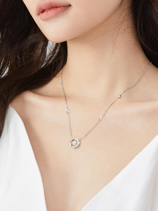 【明星同款】Fanci范琦【莫比乌斯系列】三秒心动项链女轻奢小众送女朋友礼物 商品图2