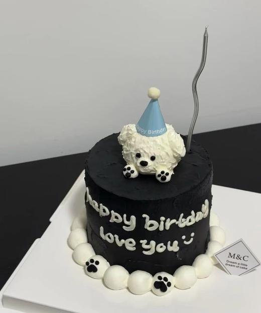 黑巢-黑巢-你看我可不可爱生日蛋糕生日蛋糕 商品图0