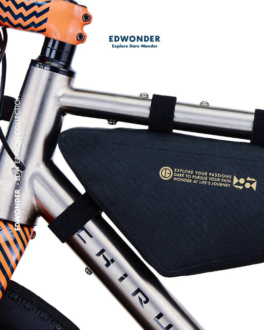 EdW多功能防水车架包 - 黑 Frame Bag 商品图1