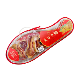 【浙江老字号、舌尖中国美食推荐】金字火腿 蹄片礼盒 1kg