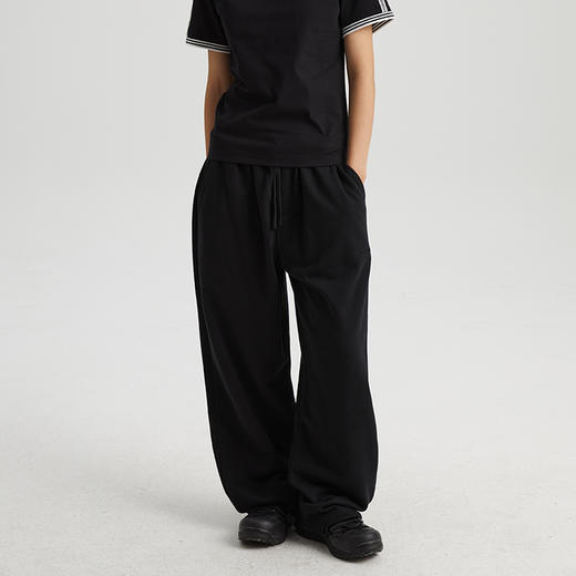 WassupHouse  直筒可收脚卫裤 商品图4