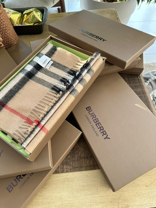 经典格子围巾。30*168cm 商品图6