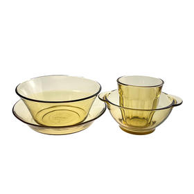 康宁Pyrex Pyrex晶丽系列餐具 4件组C