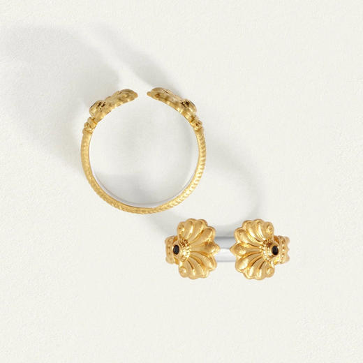 订购8周到｜Temple of the sun-Isabel Ring Black-生命诞生 戒指［澳大利亚设计师］ 商品图3