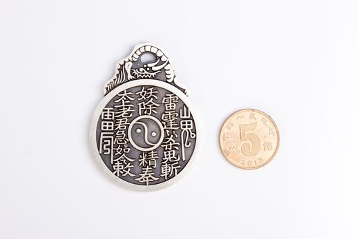 矩德泉坊 纯银手作 山鬼龙首挂花（5厘米版）gq230800739 商品图6