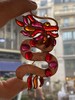 定金｜Gripoix Paris-Auspicious Dragon-祥龙纳福 琉璃 胸针［法国设计师］ 商品缩略图0