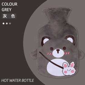 热水袋灌注水pvc暖水袋热敷宫腹肚子暖手袋款式随机（中号）