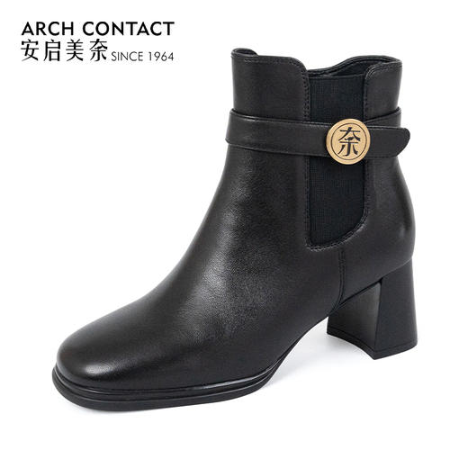 ARCH CONTACT安启美奈秋冬新品舒适羊皮女靴 商品图11