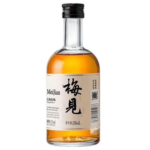 （万）梅见 青梅酒 12度 330ml 单瓶装 白梅见低度微醺果酒梅子酒 商品图0