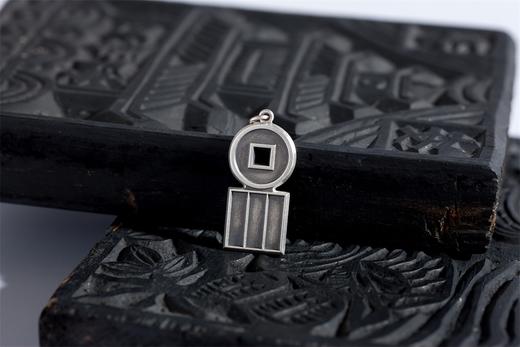 矩德泉坊 纯银手作  国宝金匮直万（3.4厘米挂扣版）gq230700735 商品图5