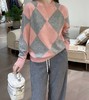 女全毛格毛衣2369 商品缩略图0