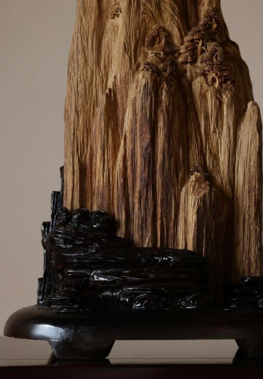 溪山访友。加里曼丹沉香摆件 商品图2