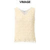 VIMAGE纬漫纪夏季新款时尚气质舒适显瘦无袖小上衣V2113705 商品缩略图5
