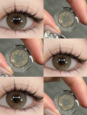 wonder is半年抛美瞳 龙井啵啵 14.2mm