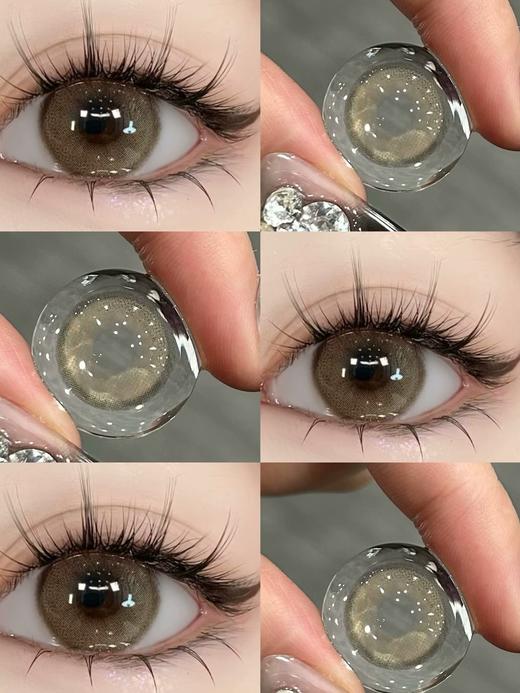 wonder is半年抛美瞳 龙井啵啵 14.2mm 商品图0