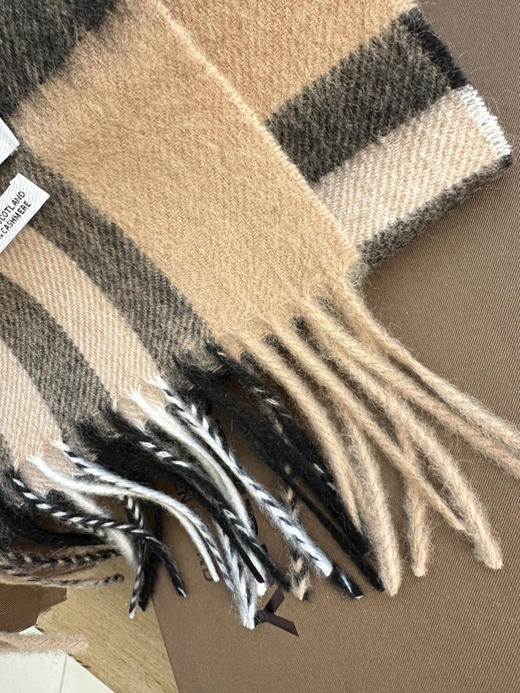 经典格子围巾。30*168cm 商品图2