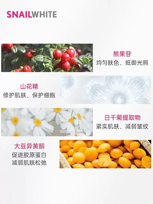 泰国SNAIL WHITE施妮薇奇幻小白瓶30ml美白精华液淡化色斑提亮肤色让你焕发自信光彩 商品图3